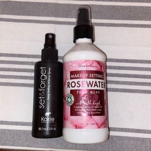 Rose water setting spray